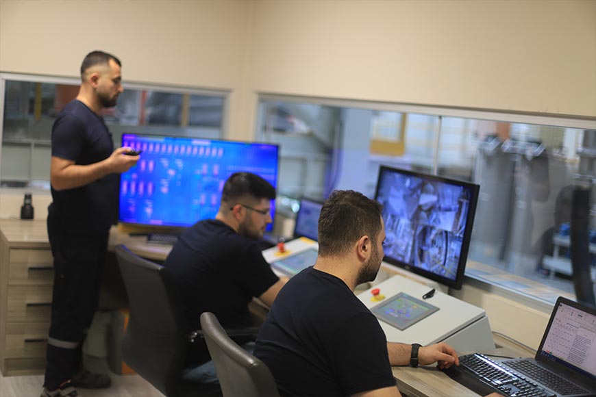 Forplas üretim hattı
